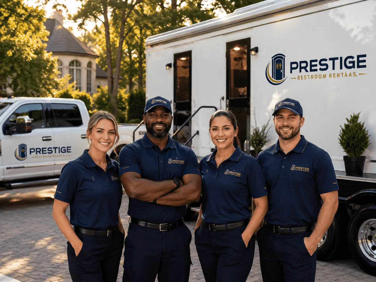 Trusted Luxury Portable Restrooms company in Snover, MI
